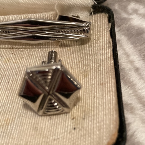Vintage Tex tan cuff links and tie pin - Picture 3 of 5